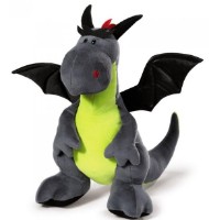 Мягкая игрушка Nici Dragon Gray/Green 30cm 39803