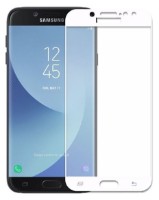 Защитное стекло для смартфона Cover'X Samsung J3 2017 (full covered) White
