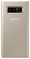Husa de protecție Samsung Led Flip Wallet Galaxy Note 8 Gold