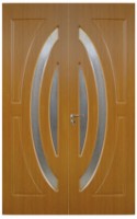 Межкомнатная дверь Bunescu Standard 140 200x120 Dark Oak