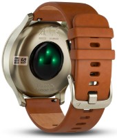 Смарт-часы Garmin vívomove HR Premium Gold Tone Small/Medium with Light Brown Leather Band (010-01850-25)