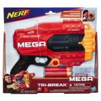 Пистолет Hasbro Nerf Mega Tri Break (E0103)