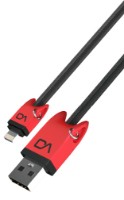 Cablu USB DA Lightning cable Red (DT0011A)