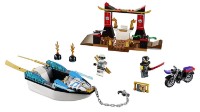 Set de construcție Lego Ninjago: Zane's Ninja Boat Pursuit (10755)