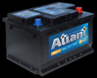 Автомобильный аккумулятор Atlant 6CT 60 Ah R+