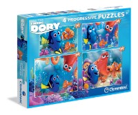 Puzzle Clementoni 4in1 Finding Dory (07712)