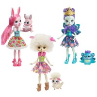Păpușa Enchantimals 3 Dolls (FMG18)