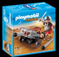 Figura Eroului Playmobil History: Legionnaire with Ballista (5392)