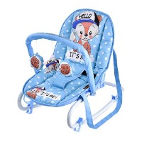 Șezlong pentru bebeluși Lorelli Top Relax Blue Baby Fox (10110021820)