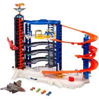 Set jucării transport Hot Wheels Super Mega Garage (FDF25)