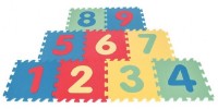 Covoraş-puzzle Pilsan Eva Mat Numbers (03-436)