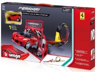 Set jucării transport Bburago Ferrari Loop&Race Challenge (18-31302)
