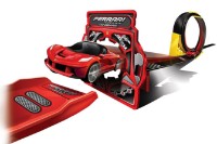 Set jucării transport Bburago Ferrari Loop&Race Challenge (18-31302)