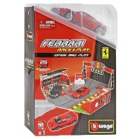 Set jucării transport Bburago Ferrari Open and Play (18-31209)
