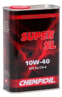 Моторное масло Chempioil Super SL API SL/CH-4 10W-40 1L (metal)