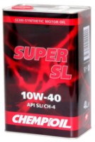 Моторное масло Chempioil Super SL API SL/CH-4 10W-40 4L (metal)