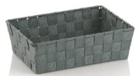 Корзина для хранения Kela Alvoro Gray 29.5x20.5cm (23022)