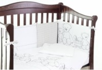 Lenjerie de pat pentru copii Veres Teddy Bear (220.13) 6pcs 