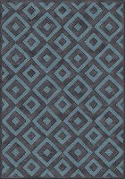 Ковёр Ecofloor Farashe (470C482370) Labyrinth Dark Grey 1.60x2.30m