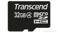 Карта памяти Transcend MicroSDHC 32Gb Class 4 (TS32GUSDC4)