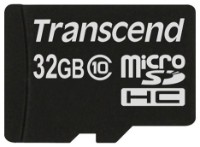 Карта памяти Transcend MicroSDHC 32Gb Class 10 (TS32GUSDC10)