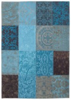 Covor Louis de Poortere Vintage 8105 Turquoise 1.40x2.00m