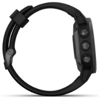 Смарт-часы Garmin fēnix 5S Plus Sapphire Black with Black Band (010-01987-07)