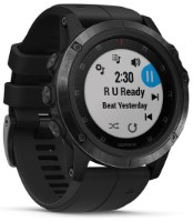Smartwatch Garmin fēnix 5X Plus Sapphire Black with Black Band (010-01989-01)