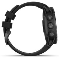 Смарт-часы Garmin fēnix 5X Plus Sapphire Black with Black Band (010-01989-01)