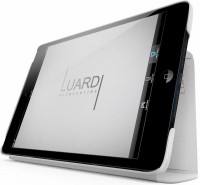 Husa pentru tableta Luardi Leather stand case for Ipad mini White (lipadmScWHT)