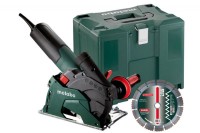 Polizor unghiular Metabo W 12-125 HD CED Set (600408500)