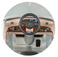 Электромобиль Chipolino Mercedes Benz S Class Gray