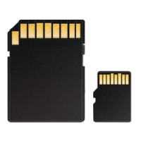 Сard de memorie Adata microSD 16Gb + SD adapter (AUSDH16GUICL10-RA1)