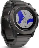Smartwatch Garmin fēnix 5X Sapphire Black With Black Band (010-01988-01)