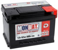 Автомобильный аккумулятор Monbat 6ST-62 D