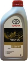Трансмиссионное масло Toyota Gear Oil 75W LV 1L