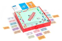 Joc educativ de masa Hasbro Monopoly Grab and Go Travel Game (B1002)