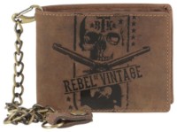 Portofel Greenburry Vintage (1796-SK-25) Rebel Skull