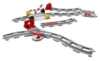 Set de construcție Lego Duplo: Train Tracks (10882)