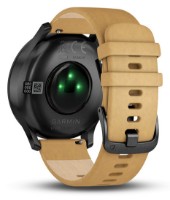 Smartwatch Garmin vívomove HR Onyx Black with Brown Suede Band (010-01850-00)