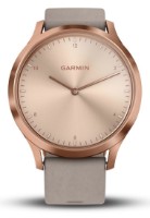 Смарт-часы Garmin vívomove HR Rose Gold with Grey Suede Band (010-01850-09)