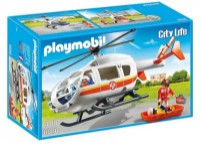 Elicopter Playmobil City Life: Emergency Medical Helicopter (6686)