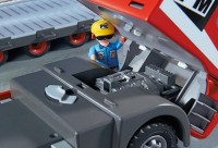 Mașină Playmobil City Action: Heavy Duty Flatbed Trailer (5467)