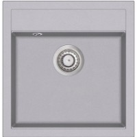 Chiuvetă de bucătărie Aquasanita Helika Tesa SQT100 Alumetallic