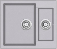Chiuvetă de bucătărie Aquasanita Helika Tesa SQT150 Alumetallic imaginea #1 — magazin online Desire.md