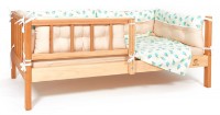 Детская кровать BabyTime Junior Plus Natural
