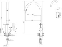 Baterie bucătărie Elleci C01 51 Avena