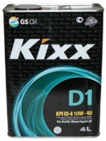 Моторное масло Kixx D1 10W-40 4L