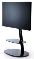 Suport TV de podea L&C Design Division Screen Tower Black (H215B)
