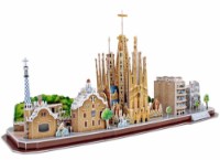 Puzzle 3D-constructor Cubic Fun City Line Barcelona (MC256h)